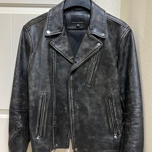 “Like new”Black/expresso banana republic biker jacket